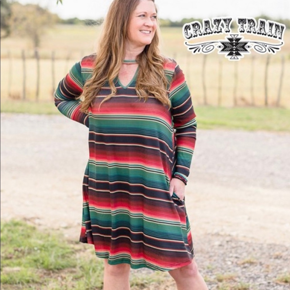 Crazy Train Tinsel Town Dress